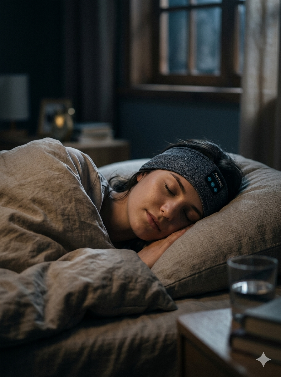Banda Bluetooth para dormir I Mayor calidad de sueño 😴😴
